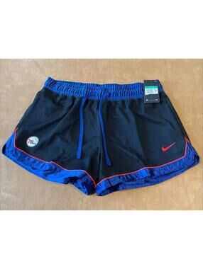 Philadelphia 76ers Nike Standard Fit Dri-Fit Shorts (Women’s XL) NWT